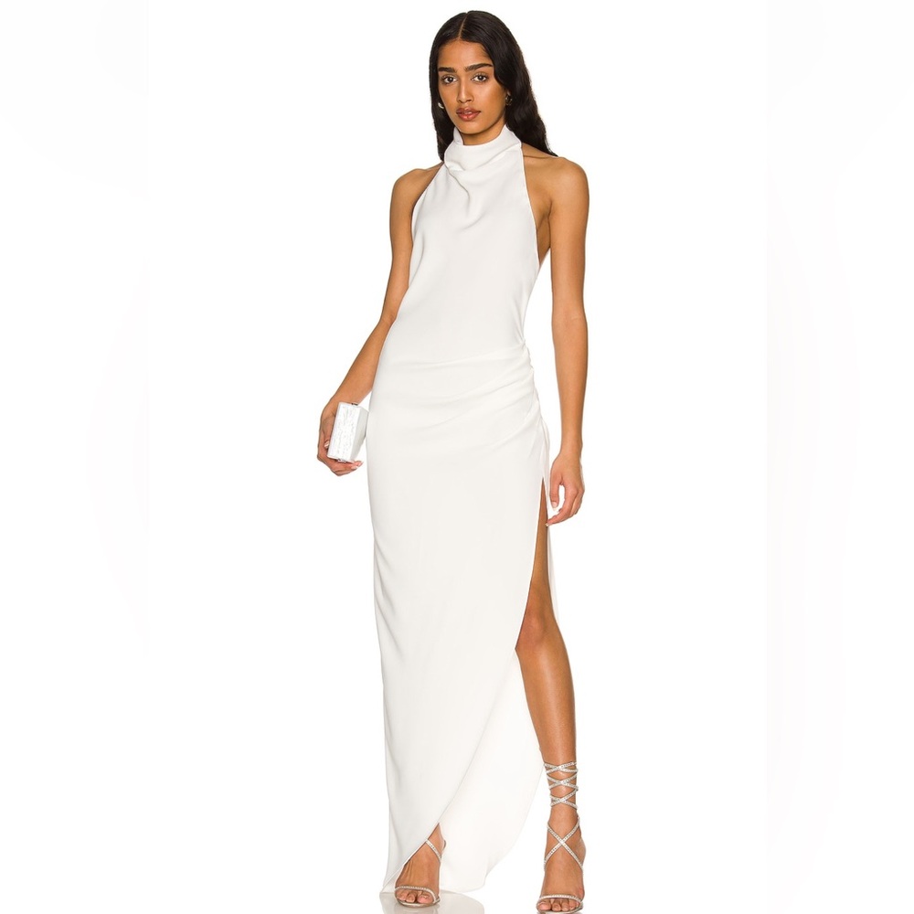 Amanda Uprichard x REVOLVE Samba Gown in Ivory